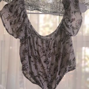 Off the shoulder top